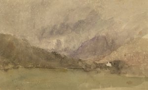 Capel Curig, Caernarvonshire, Wales von David Cox